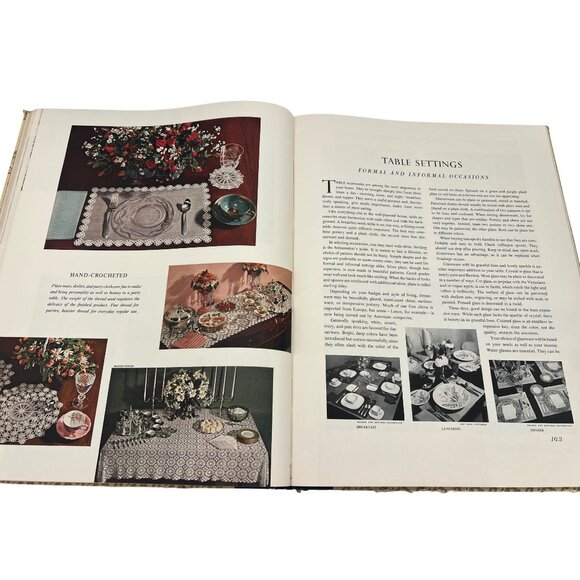 1954 Ladies' Home Journal Book of Interior Decoration Vintage Large Hardcover - Picture 8 of 12